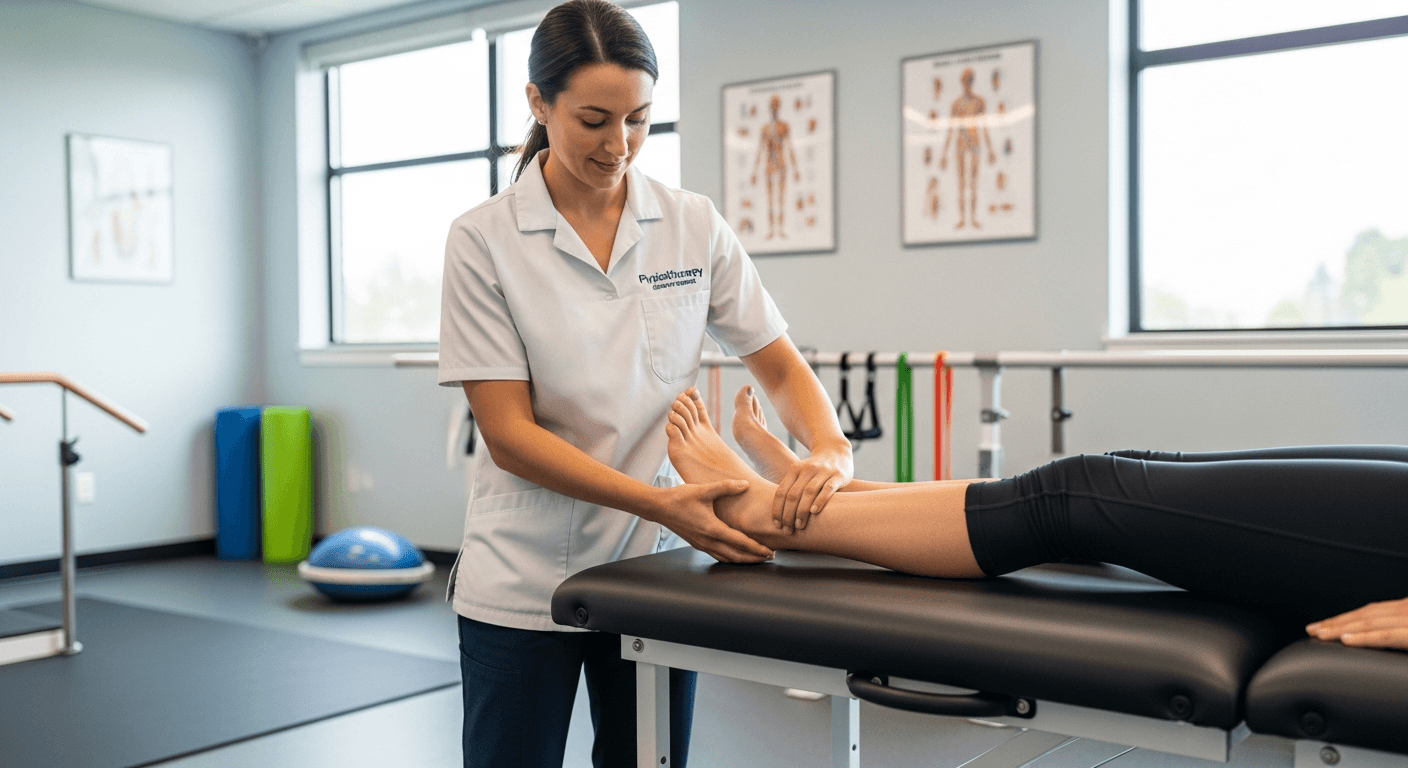 Esguince de Tobillo: Tratamiento y Rehabilitación con Fisioterapia