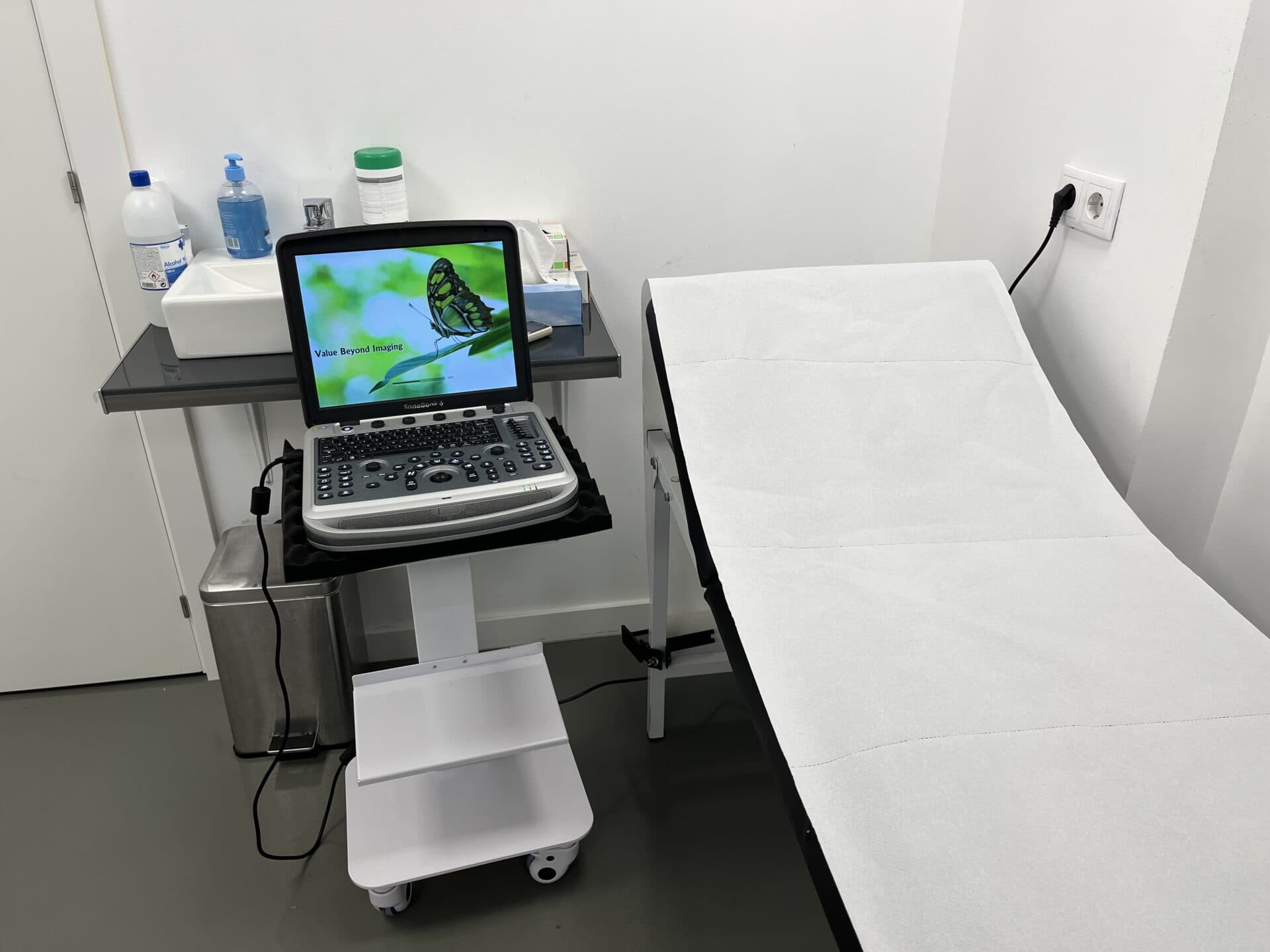 Recepción del centro médico Fontanet