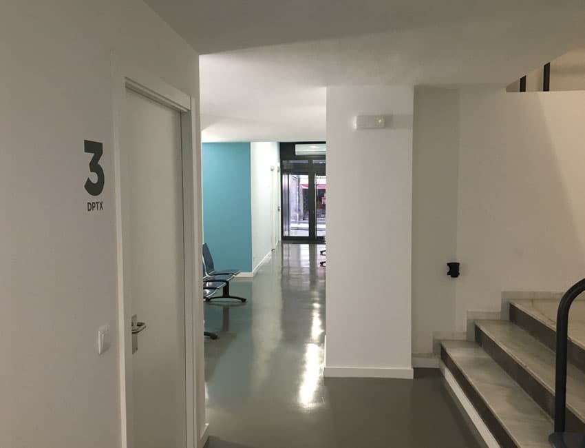 Sala de tratamiento del centro Fontanet